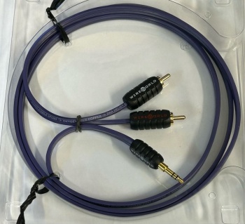 WireWorld Pulse Mini Jack Interconnect 3.5mm To 2xRCA 1.0m - NEW OLD STOCK